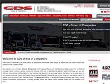 Tablet Screenshot of cdsltd.ca